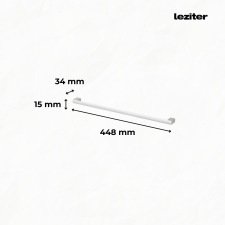 Leziter Mâner Porta cu șurub 448 mm [1]