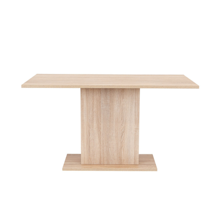 Leziter Yorki Masă de dining elegantă 138x79 cm stejar sonoma [3]