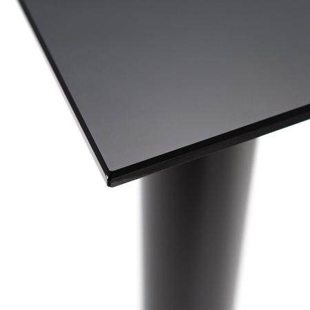 Leziter Masă de dining pătrată Riona, din sticlă, 140 cm [7]