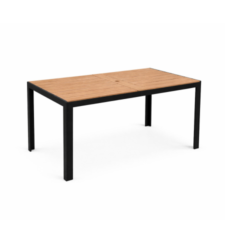 Masă cu cadru metalic - Leziter Masă de grădină Lido 140 cu cadru metalic