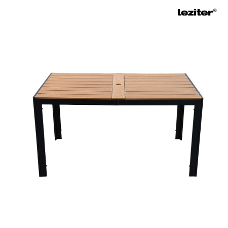 Leziter Masă de grădină Lido 140 cu cadru metalic [3]