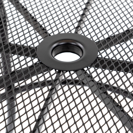 Leziter Masă de grădină Melfi din plasă metalică 91,5x91,5x71 cm [7]