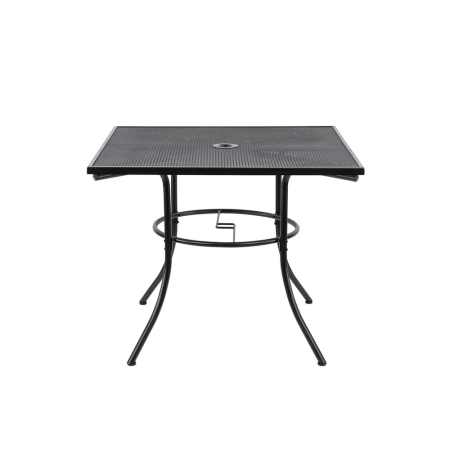 Leziter Masă de grădină Melfi din plasă metalică 91,5x91,5x71 cm [6]