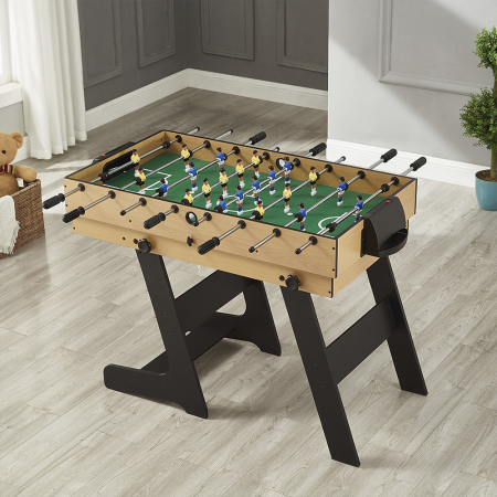 Leziter Masă de joc 4 în 1 pentru foosball, ping-pong, biliard și curling bowling [4]