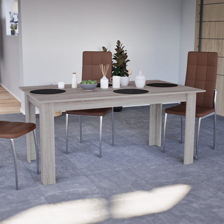 Leziter Masa de sufragerie Yorki Standard 160x90 cm stejar yorki [2]