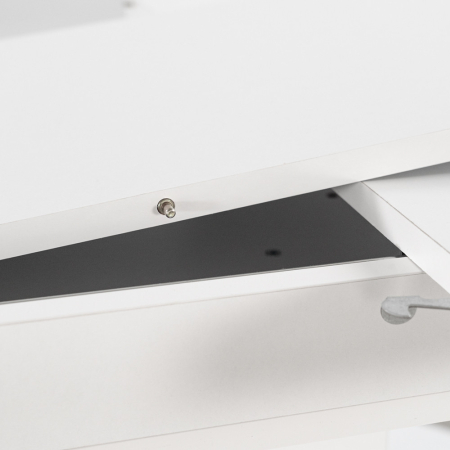 Leziter Yorki Elegant Premium masă extensibilă 120/160x90 cm alb [6]