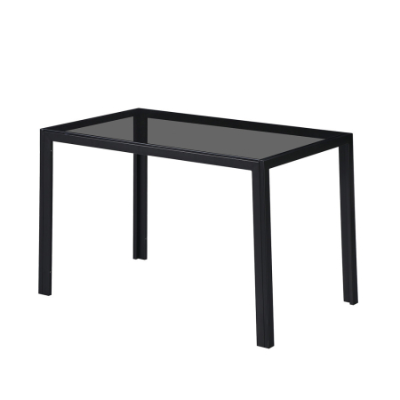 Produse temporar indisponibile - Leziter Masă pătrată din sticlă Clara 120 cm gri