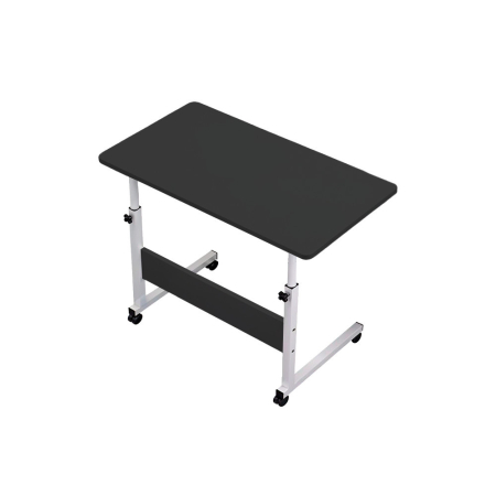 Mobilier birou - Leziter Masă pentru laptop cu înălțime reglabilă 80x40 cm negru