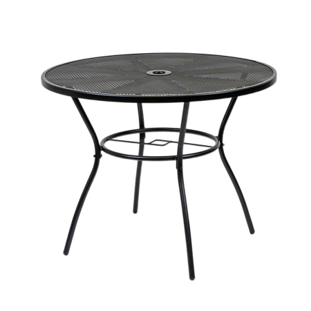 Leziter Masă rotundă de grădină Arko din plasă metalică [6]