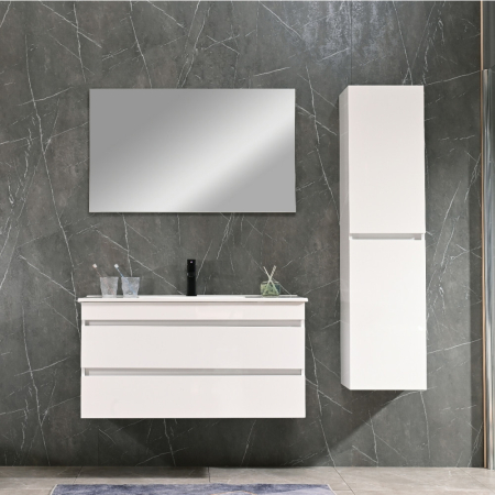 Leziter Masca chiuveta baie Cube 100 cu lavoar [8]