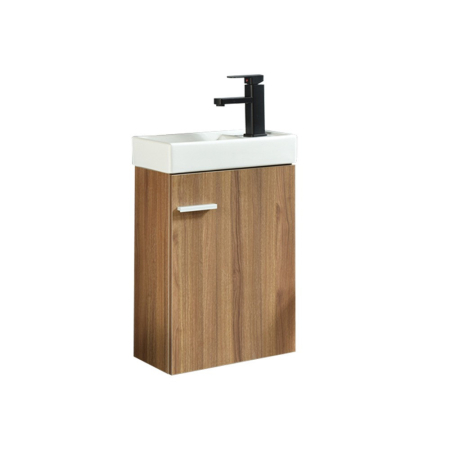 Produse temporar indisponibile - Leziter Masca chiuveta baie Melanie 40 cu lavoar, stejar