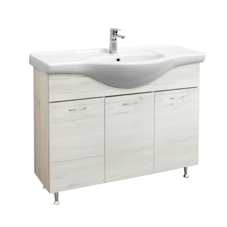 Produse temporar indisponibile - Leziter Ruben 105 dulap de bază Lumină Monaco stejar