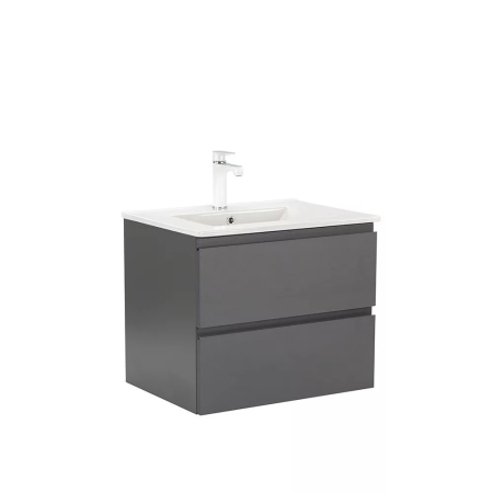 Produse temporar indisponibile - Leziter Vario Pull 60 dulap de bază cu chiuvetă antracit-antracit