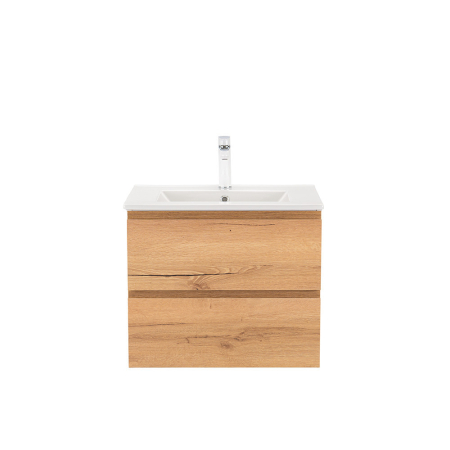 Leziter Vario Pull 60 dulap de bază cu chiuvetă stejar alb [3]