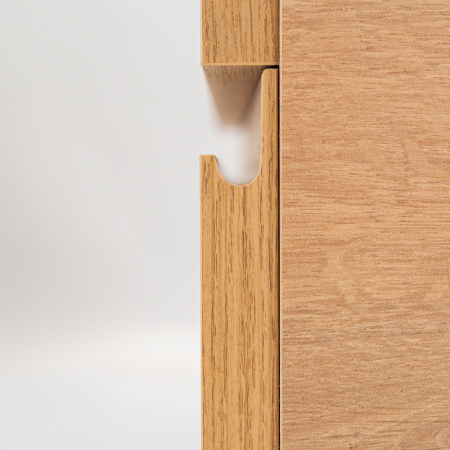 Leziter Vario Pull 60 dulap de bază cu chiuvetă stejar - stejar [6]