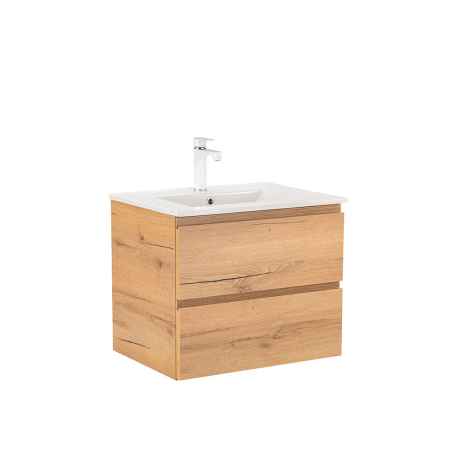 Produse temporar indisponibile - Leziter Vario Pull 60 dulap de bază cu chiuvetă stejar - stejar