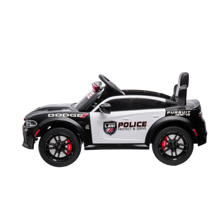 Leziter Mașină de poliție electrică Dodge neagră [4]
