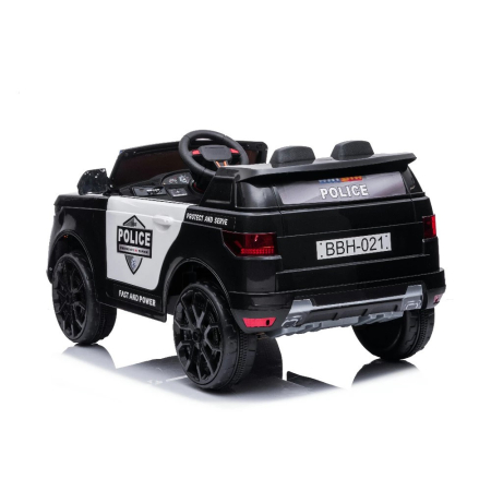 Leziter Mașină de poliție electrică neagră [4]