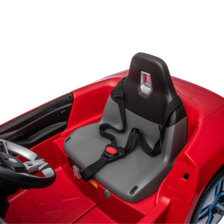 Leziter Mașină electrică BMW i4 decapotabilă roșie [6]