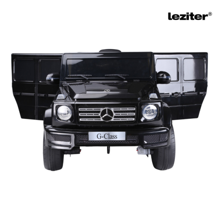 Leziter Mașină electrică Mercedes Benz G500 neagră [8]