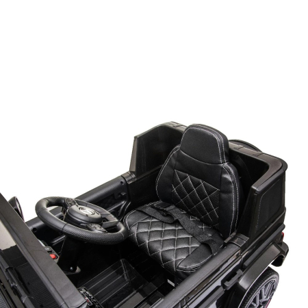 Leziter Mașină electrică Mercedes-Benz neagră [7]