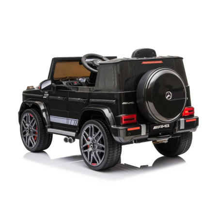 Leziter Mașină electrică Mercedes-Benz neagră [3]