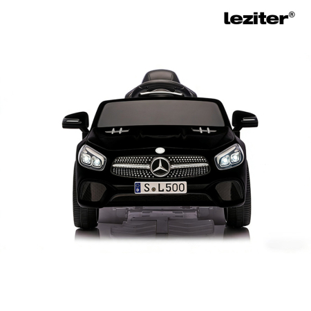 Leziter Mașină electrică Mercedes Benz SL 500 negru [3]