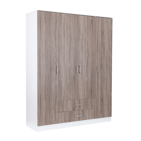 Leziter Miami dulap 160x205 cm york stejar-alb [4]
