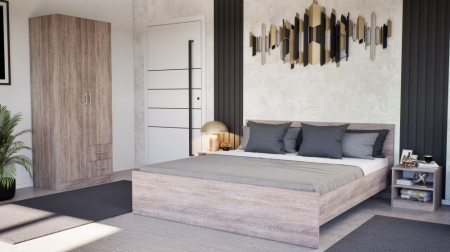 Leziter Miami dulap 80x205 cm york stejar-york stejar [1]