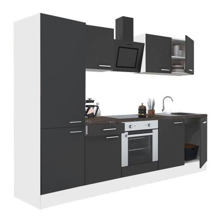 Bucătărie - Leziter Mobilă de bucătărie Yorki 270 cu cuptor inferior și rafturi