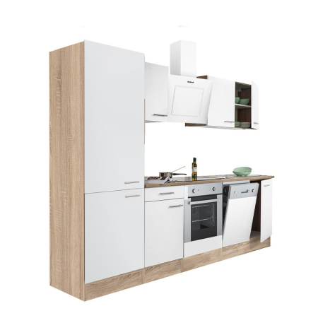 Bucătărie - Leziter Mobilă de bucătărie Yorki 280 cu cuptor inferior și rafturi