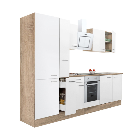 Bucătărie - Leziter Mobilă de bucătărie Yorki 300 cu cuptor inferior și rafturi