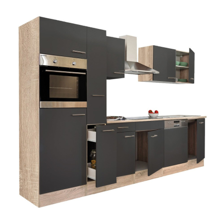 Leziter Mobilă de bucătărie Yorki 310 cu cuptor și cuptor cu microunde [5]