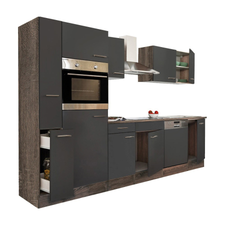 Leziter Mobilă de bucătărie Yorki 310 cu cuptor și cuptor cu microunde [1]