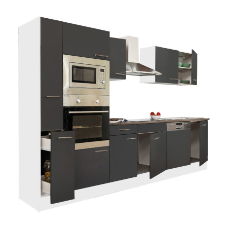 Mobilier bucătărie - Leziter Mobilă de bucătărie Yorki 310 cu cuptor și cuptor cu microunde