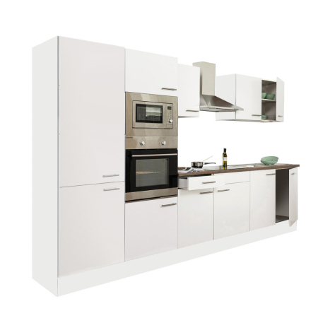 Mobilier bucătărie - Leziter Mobilă de bucătărie Yorki 330 cu congelator inferior și frigider