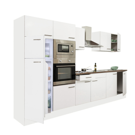 Mobilier bucătărie - Leziter Mobilă de bucătărie Yorki 330 cu frigider cu congelator superior