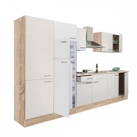 Mobilier bucătărie - Leziter Mobilă de bucătărie Yorki 330 cu frigider cu congelator superior