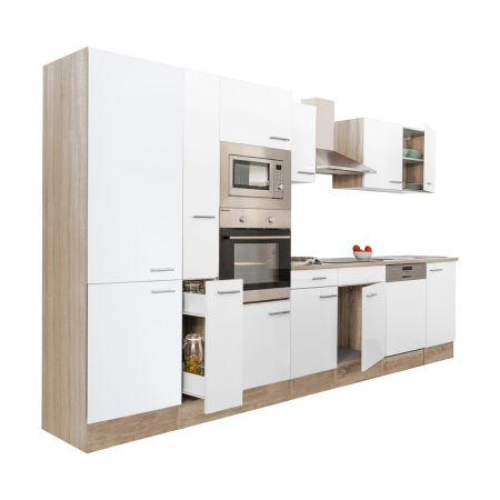 Bucătărie - Leziter Mobilă de bucătărie Yorki 370 cu cuptor și cuptor cu microunde