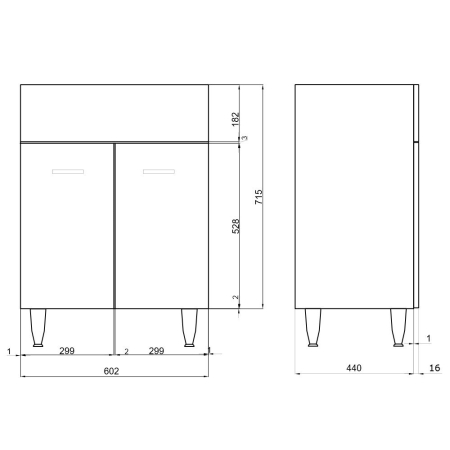 Leziter Mobilier de baie Merida 60 inferior 2a [4]