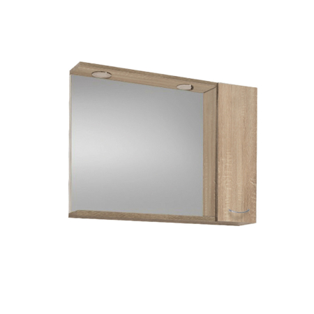 Produse temporar indisponibile - Leziter Mobilier de baie Ruben 75, mobilier suspendat, stejar Sonoma