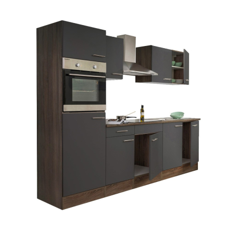 Leziter Mobilier de bucătărie Yorki 270 cu cuptor și cuptor cu microunde [1]