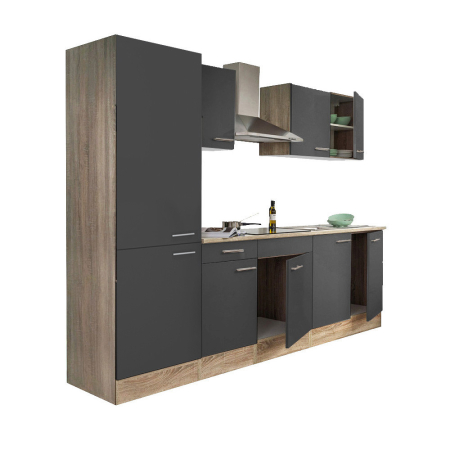 Bucătărie - Leziter Mobilier de bucătărie Yorki 270 cu rafturi