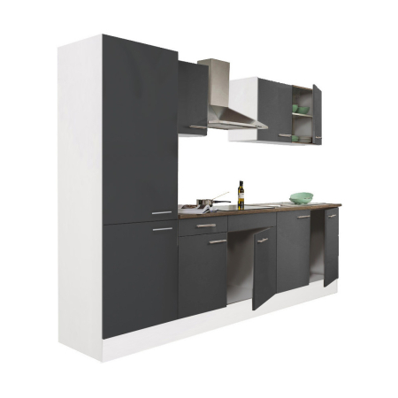 Leziter Mobilier de bucătărie Yorki 270 cu rafturi [0]