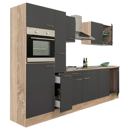 Leziter Mobilier de bucătărie Yorki 300 cu cuptor și cuptor cu microunde [4]