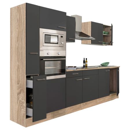 Bucătărie - Leziter Mobilier de bucătărie Yorki 300 cu cuptor și cuptor cu microunde