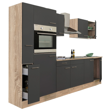 Leziter Mobilier de bucătărie Yorki 300 cu cuptor și cuptor cu microunde [1]