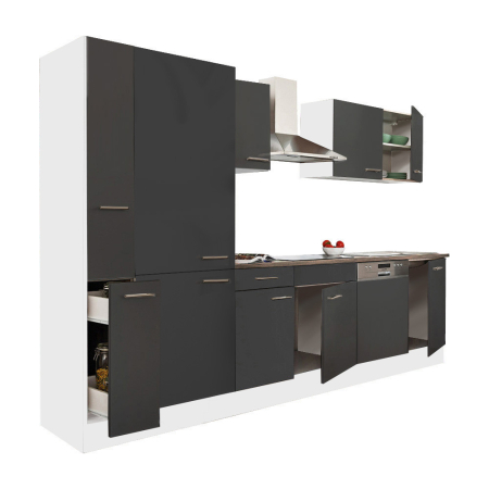 Leziter Mobilier de bucătărie Yorki 310 cu rafturi [0]