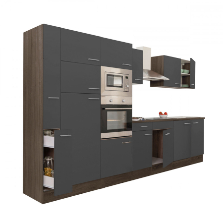 Leziter Mobilier de bucătărie Yorki 360 cu frigider cu congelator superior [1]