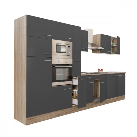 Leziter Mobilier de bucătărie Yorki 360 cu frigider cu congelator superior [2]